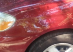 Headlight Restoration — before